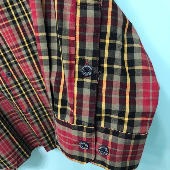 Columbia Men’s Shirt Long Sleeve PHG Cotton S New - Picture 9 of 16